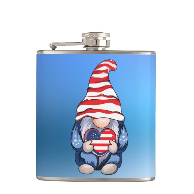 Vinil Wrapped Flask, 6 oz Cantil (Frente)
