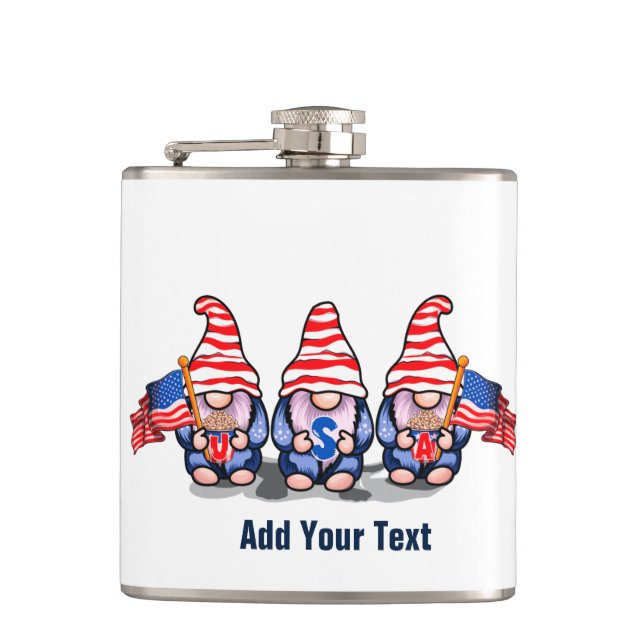 Vinil Wrapped Flask, 6 oz Cantil (Frente)