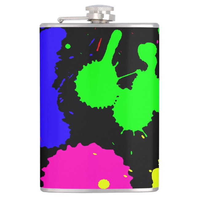 Vinil Wrapped Flask, 8 oz. Cantil (Frente)