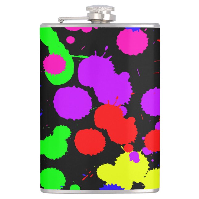 Vinil Wrapped Flask, 8 oz. Cantil (Frente)