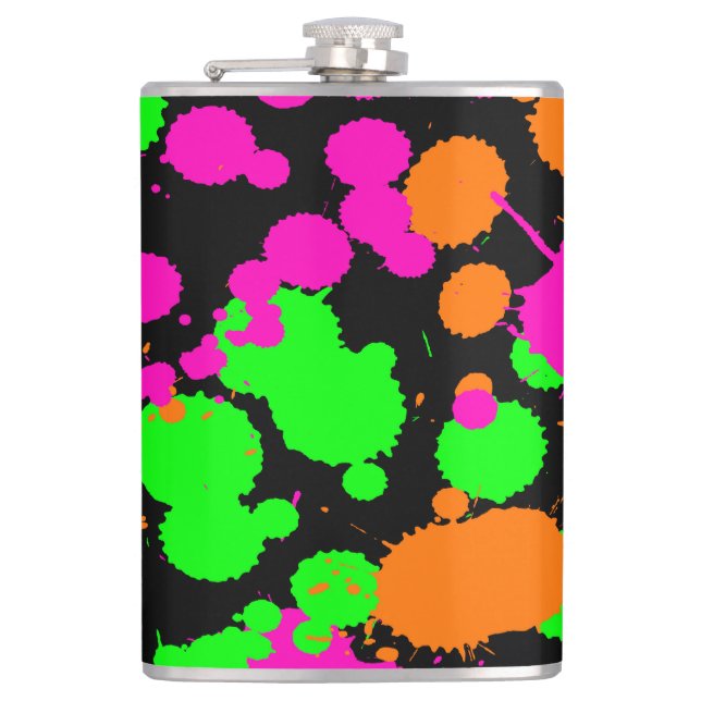 Vinil Wrapped Flask, 8 oz. Cantil (Frente)