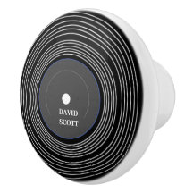 Vinilo preto personalizado Lp