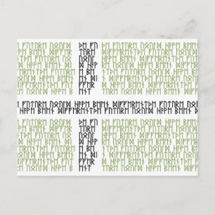 Vinland Flag w Runts - Cartão postal