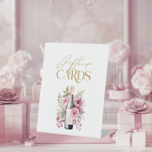 Vino antes dos Votos Presentes e Cartões Chá de No