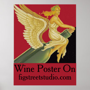 Vino- Moscas de Vinho, acrescentar texto, Posters 