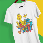 Vintage 123 Sesame Street<br><div class="desc">Esta imagem de vintage divertida apresenta todos os seus favoritos Sesame Pals; Bert & Ernie,  Elmo,  Big Bird & Elmo. © 2014 Sesame Workshop. www.sesamestreet.org</div>