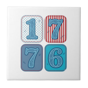 Vintage 1776 Remendo Patriótico