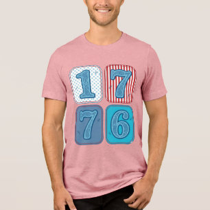 Vintage 1776 Remendo Patriótico