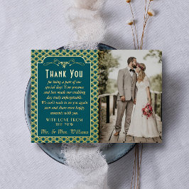 Vintage 1920 Art Deco Gatsby Wedding Photo