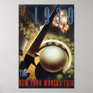 Vintage 1939 Fair Poster ou Impressão