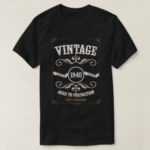 Vintage 1940 - Idade para Perfecção - Camisa de Na