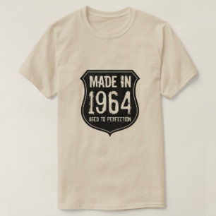 Vintage 1964 envelhecida à perfeição em camisa