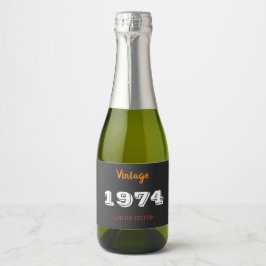 Vintage 1974 Vinho - 52ª edição de aniversário