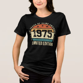 Vintage 1975 Retro 50th Birthday Gift Idea