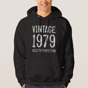 Vintage 1979 Aged to Perfection, camisetas de aniv