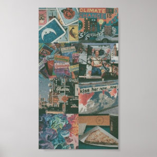 Vintage 90s Poster estético