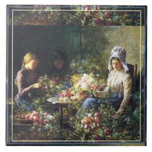 Vintage Abbott Fuller Graves Vendedores Flores