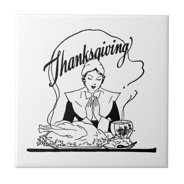 Vintage Ação de Graças Grace (Frente)