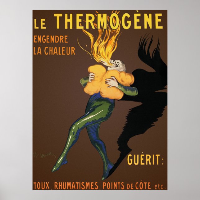 Vintage Advertisement Poster (Frente)