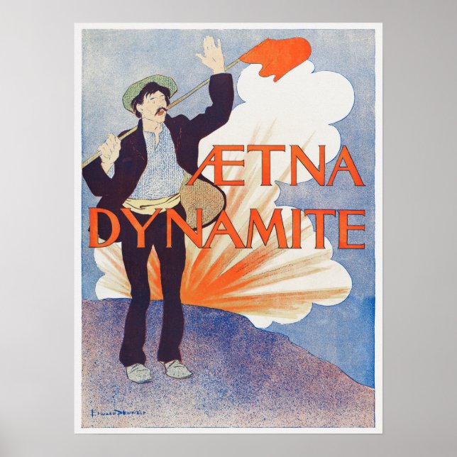 Vintage Advertisement Poster (Frente)