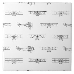 Vintage Airplanes Aviation Themed COR PERSONALIZAD