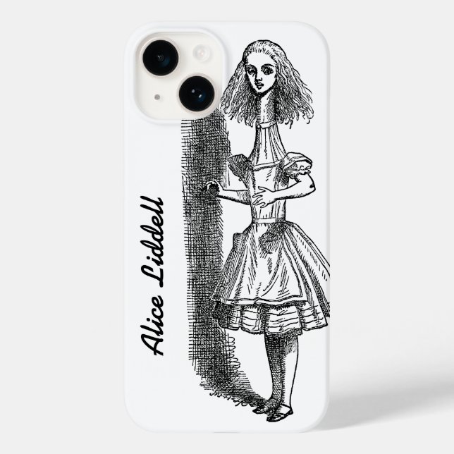 Vintage Alice Adventures in Wonderland por Tenniel (Verso)