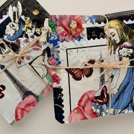 Vintage Alice no País das Maravilhas
