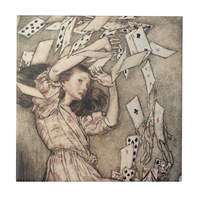 Vintage Alices Adventures em Wonderland por Rackha (Frente)