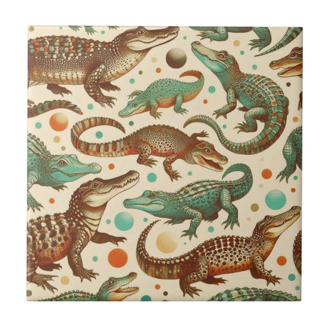 Vintage Alligator Seamlees (Frente)