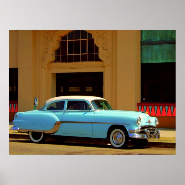 Vintage American Auto Poster (Frente)