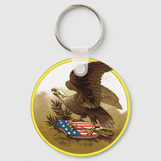 Vintage American Eagle Chaveiro (Frente)
