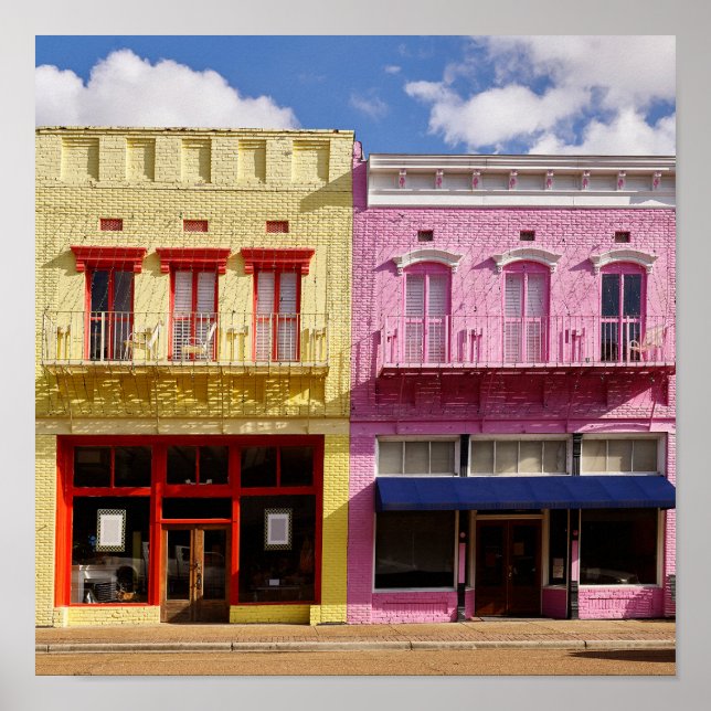 Vintage American Scenery Poster (Frente)