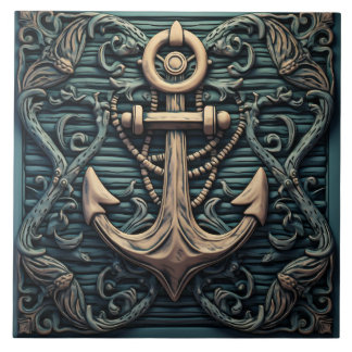 Vintage Anchor Marine Themed