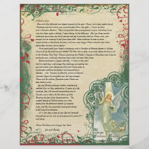 Vintage Angel Letter
