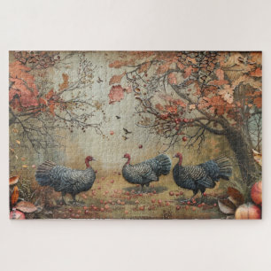 Vintage Animal Scenes Jigsee Quebra-cabeça