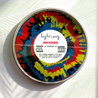 Vintage antigo Registro Convite de Aniversário