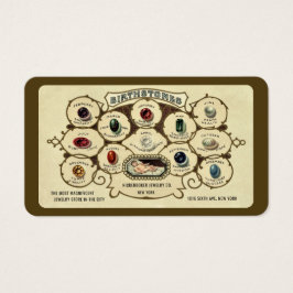 Vintage Antiguidade Birthstones Jewelry Standard