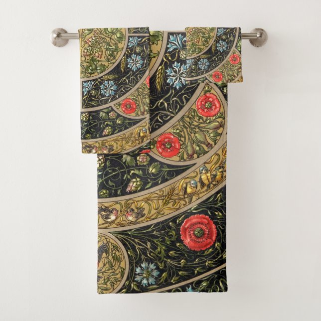 Vintage Antique Design-1 Toalha (Insitu)