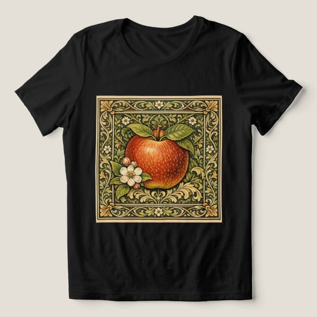Vintage apple painting  (Design frontal)