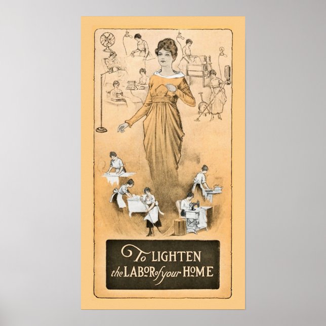 Vintage Appliances Poster (Frente)