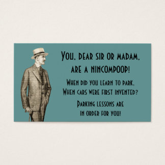 Vintage Aprender A Estacionar