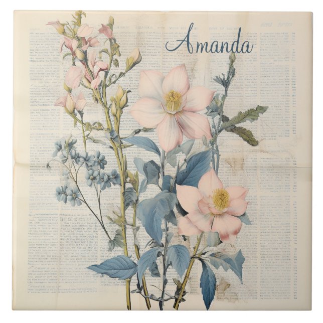 Vintage Aquarela Natural (Frente)