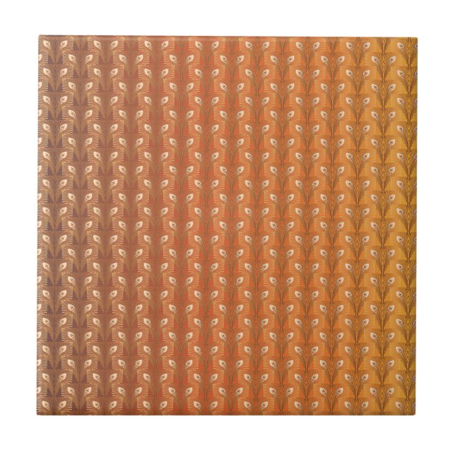 Vintage art deco gold paciock (Frente)