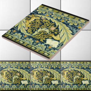 Vintage Art Nouveau Deer & Rabbits por Walter Cran