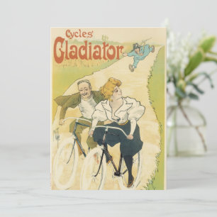 Vintage Art Nouveau, Gladiator Ciclos Bicicletas