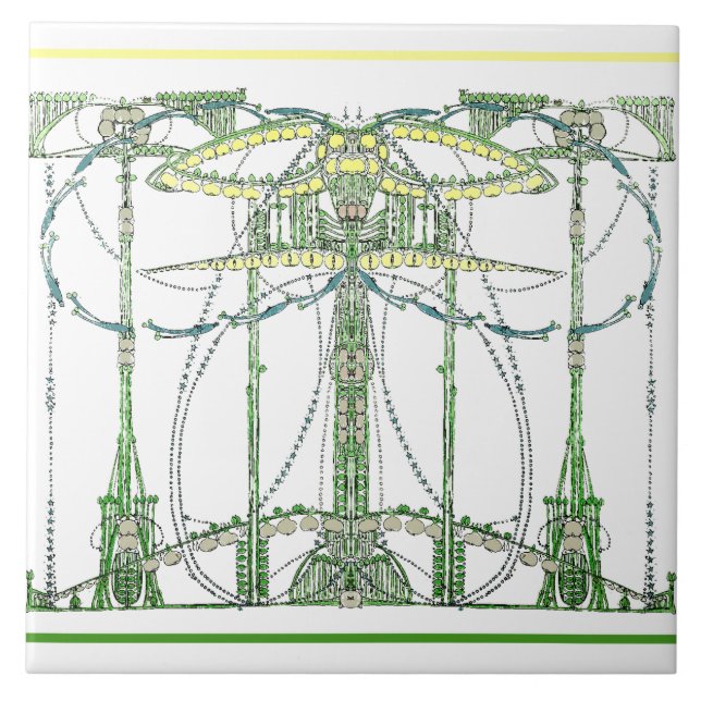 Vintage Art Nouveau por Jessie Marion King (Frente)