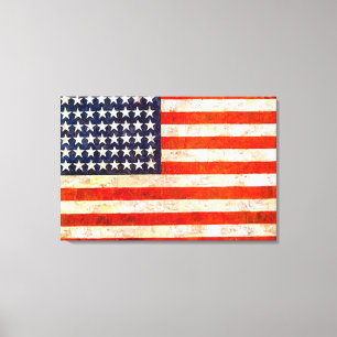 Vintage - Arte Canvas de Parede Americana