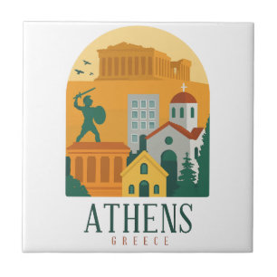 Vintage Athens Grécia - Parthênon