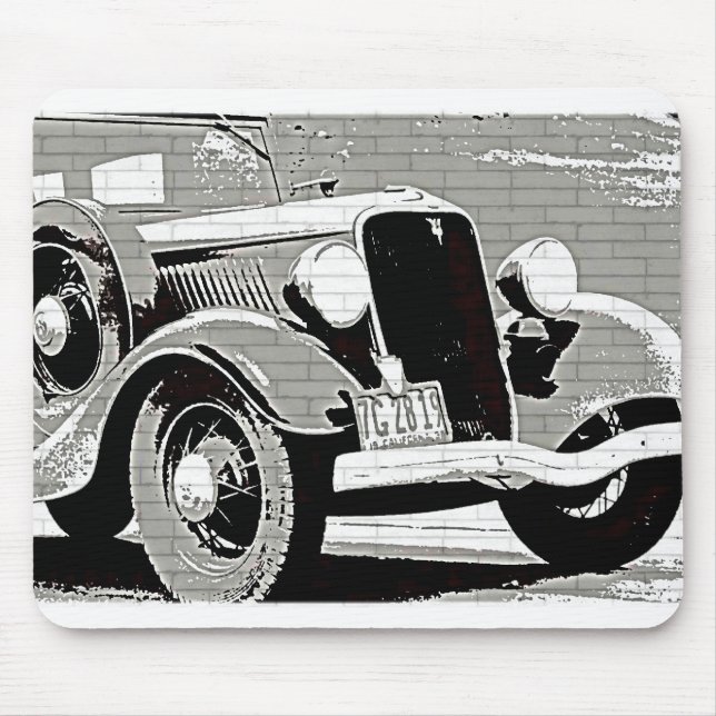 Vintage Auto Mouse Pad (Frente)