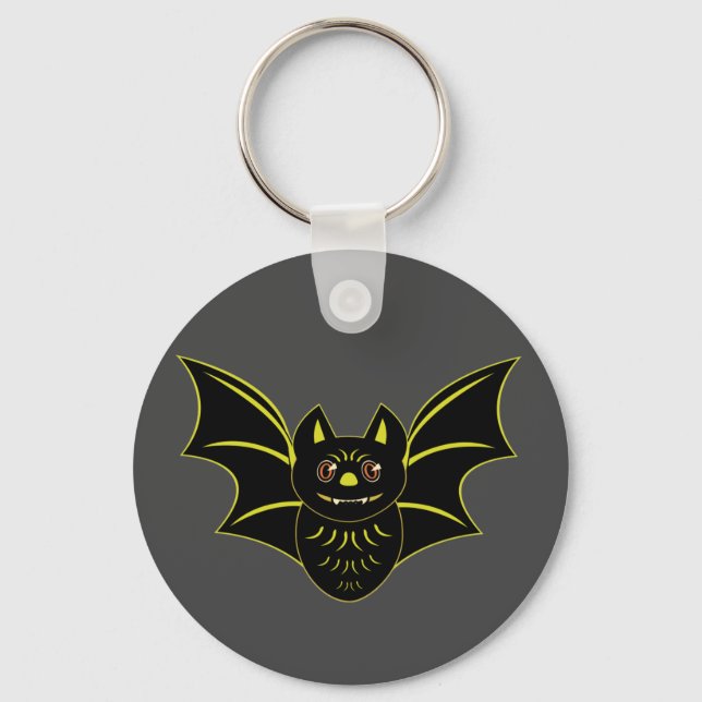 Vintage Bat Chaveiro (Frente)